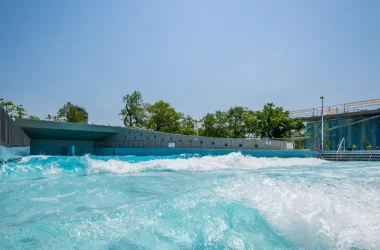 Wave Swimming Pool